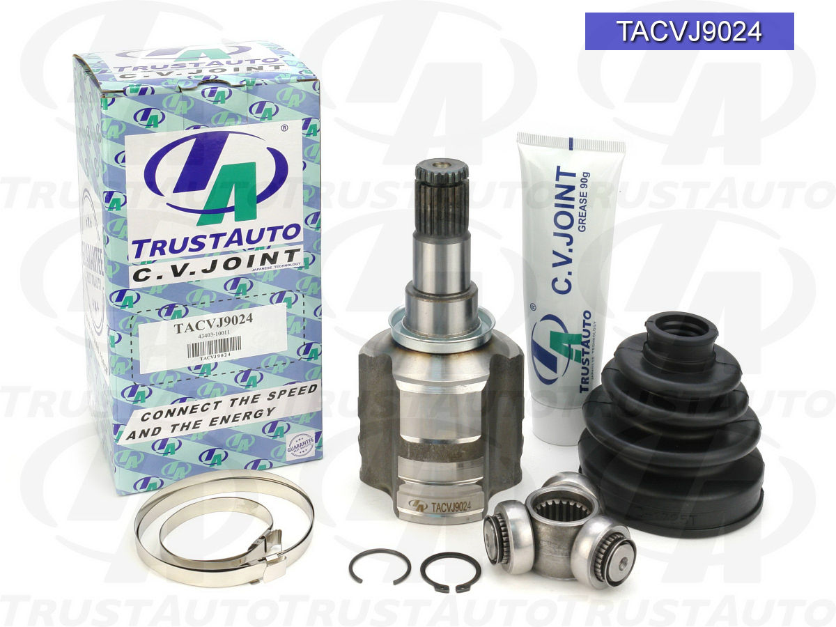 Шрус привода (TA) (FR IN) COROLLA AXIO/FIELDER NZE120 NZE121 NZE121G TYPE A (00-06)/ NZE141G NZE141 NRE160 NZE161 NZE161G NRE161G (06-) 43403-1001143403-1001043403-1904543403-19046 TRUSTAUTO TACVJ9024